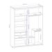 Guarda-Roupa Casal com Espelho Inovatto 2 Portas 3 Gavetas Branco