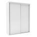 Guarda-Roupa Solteiro Inovatto 2 Portas 3 Gavetas Branco