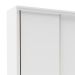 Guarda-Roupa Solteiro Inovatto 2 Portas 3 Gavetas Branco