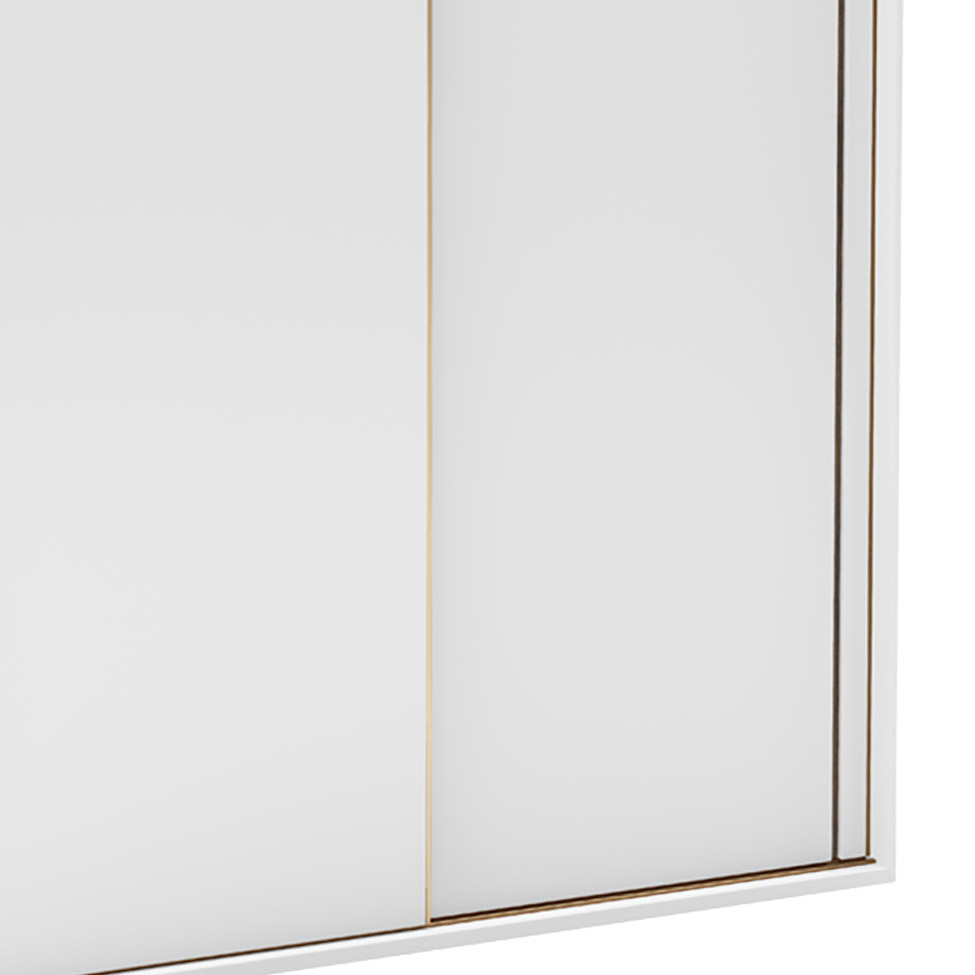 Guarda-Roupa Solteiro Inovatto 2 Portas 3 Gavetas Branco