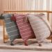 Almofada Pompom Decorativa 45x45cm Linho