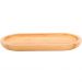 Bandeja Oval Bambu Petisqueira 34x14