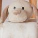 Bichinho de Pelúcia Carinhoso New com Manta Bebê 100x75cm Cachorrinho