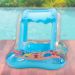 Boia Infantil com Protetor Solar para Criança 65x65cm Azul