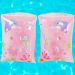 Boia de Braço Jogo para Criança 27x17cm Rosa
