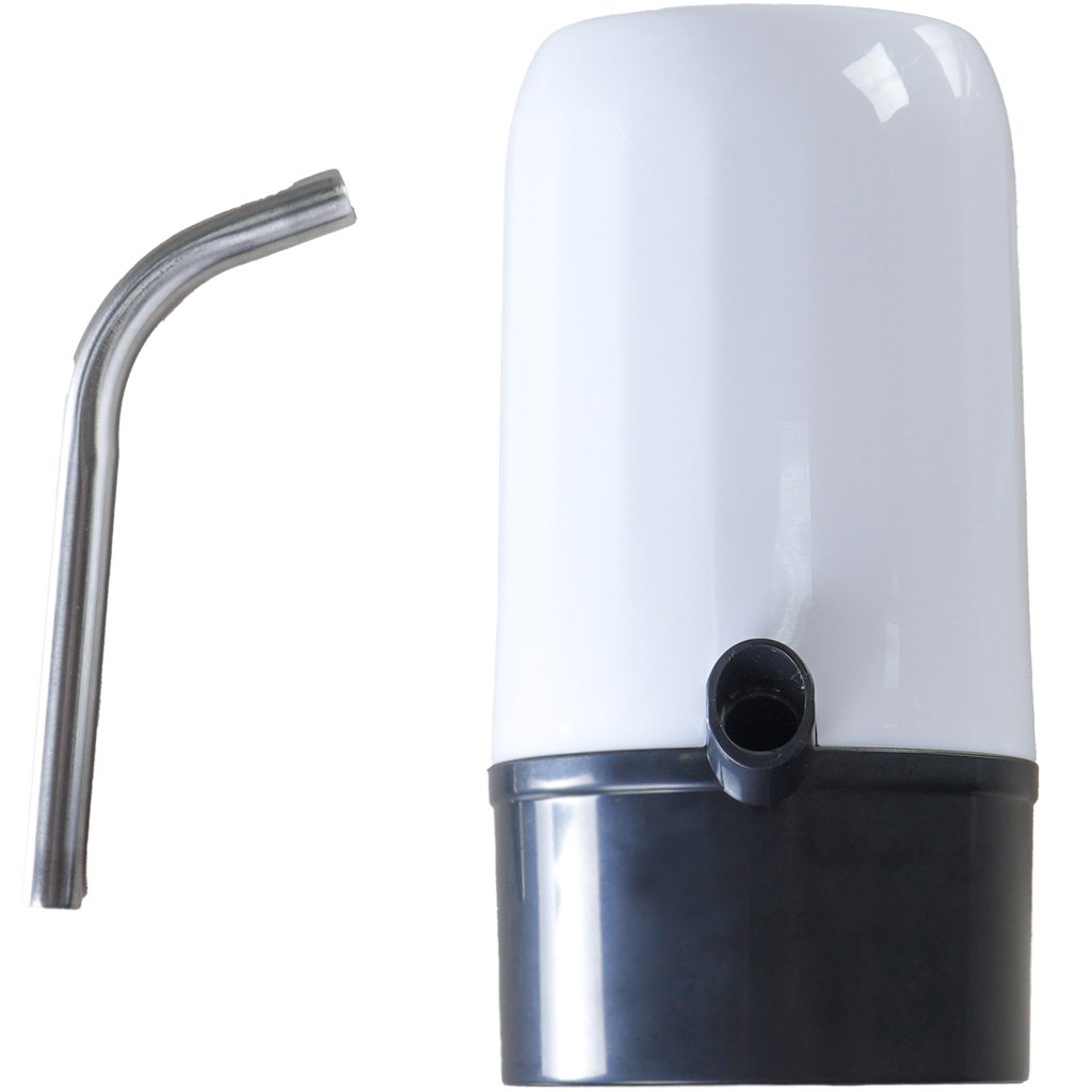 Bomba Elétrica para Galões D'Água USB 12,8x6cm Branco