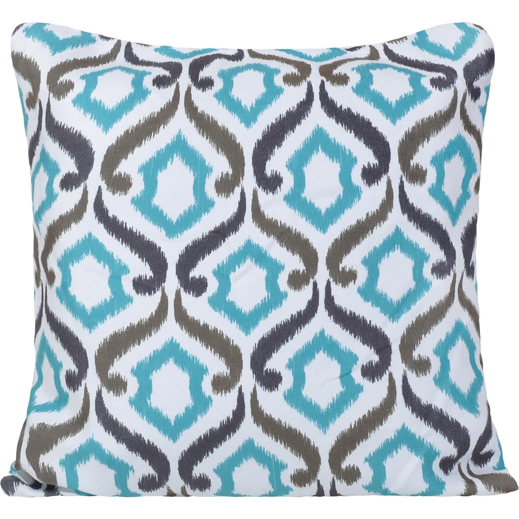 Capa de Almofada Digital Print Suede Geometric 45x45cm Arabesco