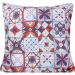 Capa de Almofada Digital Print Suede Geometric 45x45cm Vermelho