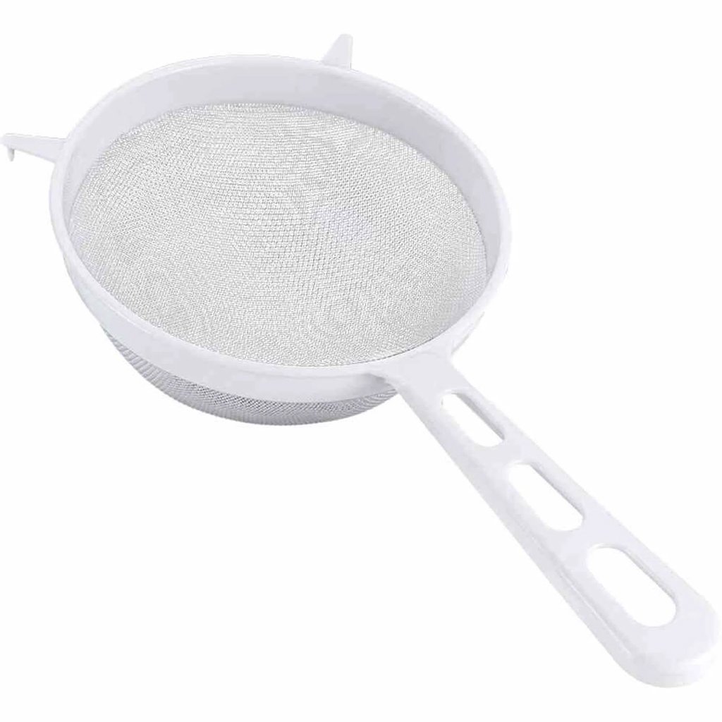 Conjunto 3 Peneiras 7cm + 11cm + 14cm Branco