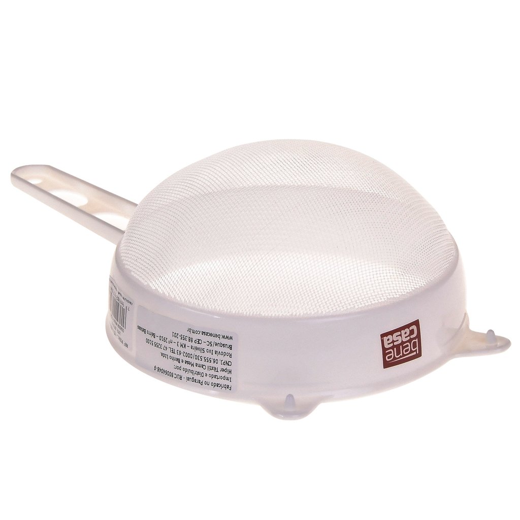 Conjunto 3 Peneiras 7cm + 11cm + 14cm Branco