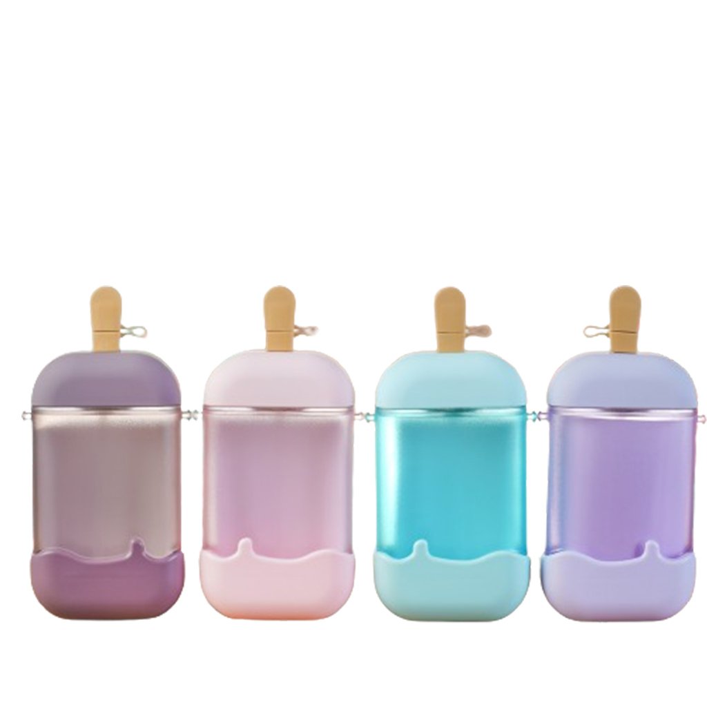 Copo Infantil Picolé 400ml 19x8x8cm Roxo