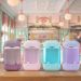 Copo Infantil Picolé 400ml 19x8x8cm Roxo