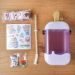 Copo Infantil Picolé 400ml 19x8x8cm Roxo