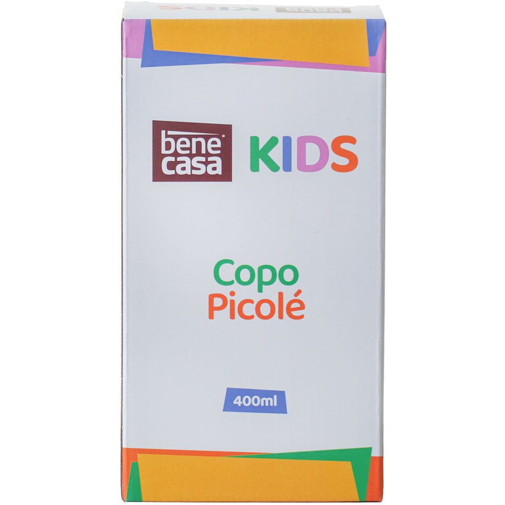 Copo Infantil Picolé 400ml 19x8x8cm Roxo