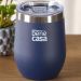 Copo Térmico para Bebidas com Tampa 360ml Azul