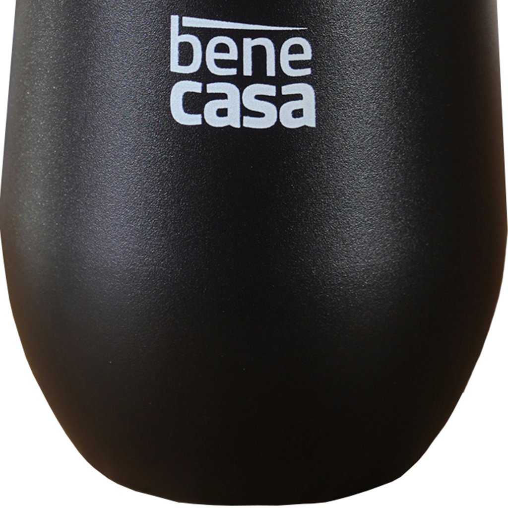Copo Térmico para Bebidas com Tampa 360ml Preto
