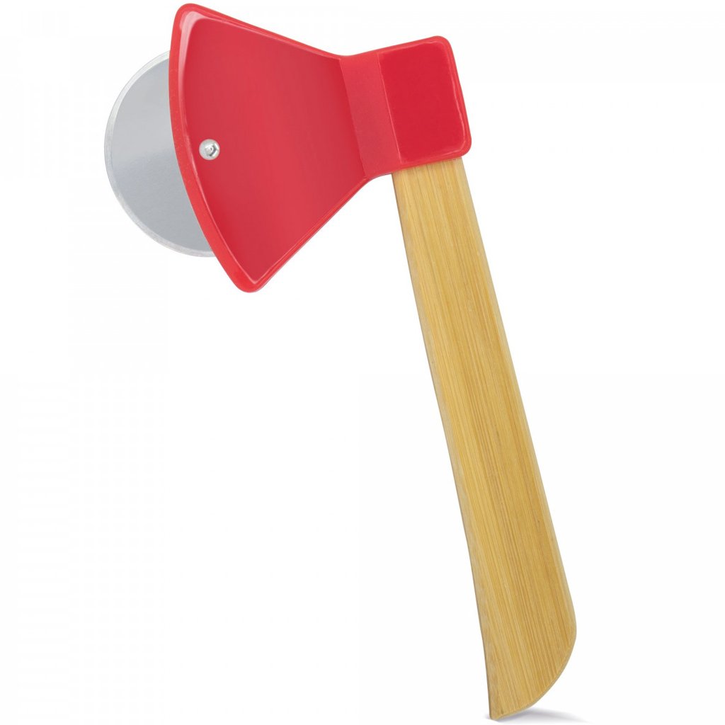 Cortador de Pizza Machado 21x10cm Vermelho