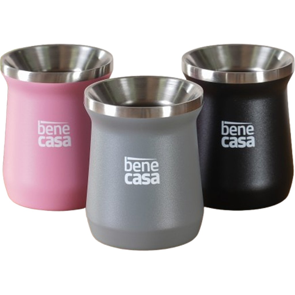 Cuia Térmica para Chimarrão Tereré Matte 300ml Cinza