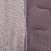 Edredom Sherpa Queen Dupla Face 220x240cm Old Mauve