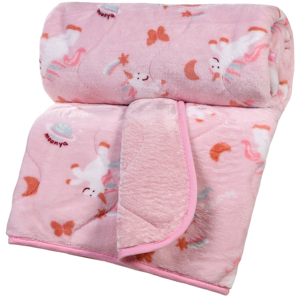 Edredom de Berço Bebê Toque Flannel Fleece 90x110