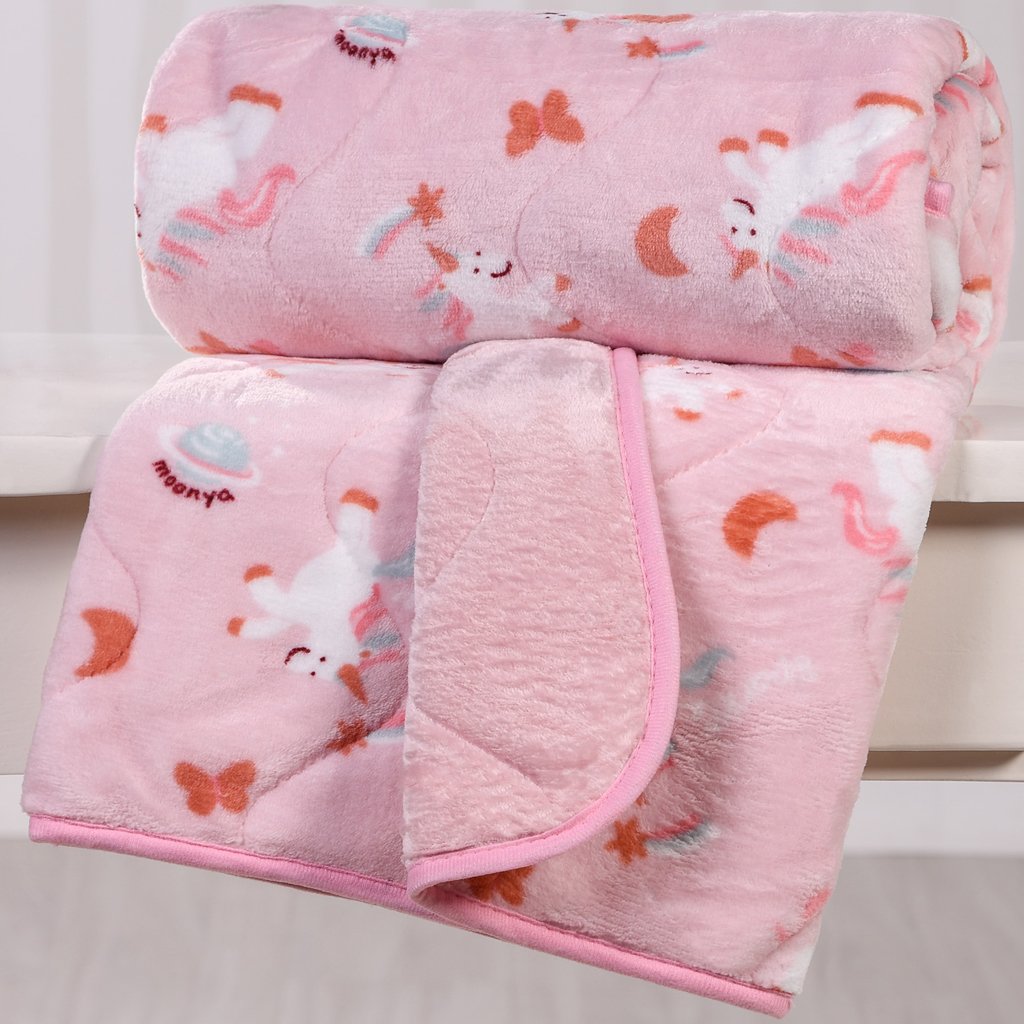 Edredom de Berço Bebê Toque Flannel Fleece 90x110