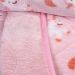 Edredom de Berço Bebê Toque Flannel Fleece 90x110