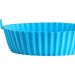 Forma de Silicone Air Fryer 20cm Azul