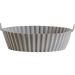 Forma de Silicone Air Fryer 20cm Cinza