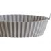 Forma de Silicone Air Fryer 20cm Cinza