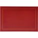 Jogo 10 Americano Classic PU 45x30cm Bordô