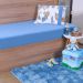 Jogo de Cama Infantil Casal Malha 100% Algodão Bene Casa Sports