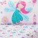 Jogo de Cama Kids Solteiro 2 Pçs Microfibra 88x188x30cm Fadas
