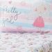 Jogo de Cama Kids Solteiro 2 Pçs Microfibra 88x188x30cm Pretty Girl
