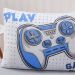 Jogo de Cama Kids Solteiro Infantil Malha 88x188x25cm Play Game