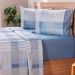 Jogo de Cama King Cotton Touch 4 Peças 193x203x40cm Braga