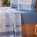 Jogo de Cama King Cotton Touch 4 Peças 193x203x40cm Braga