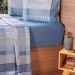 Jogo de Cama King Cotton Touch 4 Peças 193x203x40cm Braga