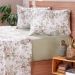 Jogo de Cama King Cotton Touch 4 Peças 193x203x40cm Elis