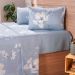 Jogo de Cama King Cotton Touch 4 Peças 193x203x40cm Nina