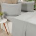 Jogo de Cama King Serenitá 4 Pçs Bordado Festonê 193x203x40cm Lunare