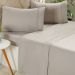 Jogo de Cama King Serenitá 4 Pçs Bordado Festonê 193x203x40cm Roccia