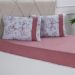 Jogo de Cama Malha 3 Pçs Casal Bella Cama 138x188cm Fauna