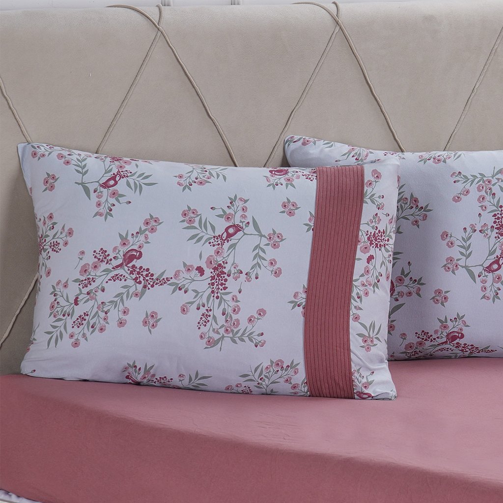 Jogo de Cama Malha 3 Pçs Casal Bella Cama 138x188cm Fauna