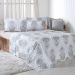 Jogo de Cama Queen 4 Pçs 150 Fios Super Macio 100% Algodão Paisley
