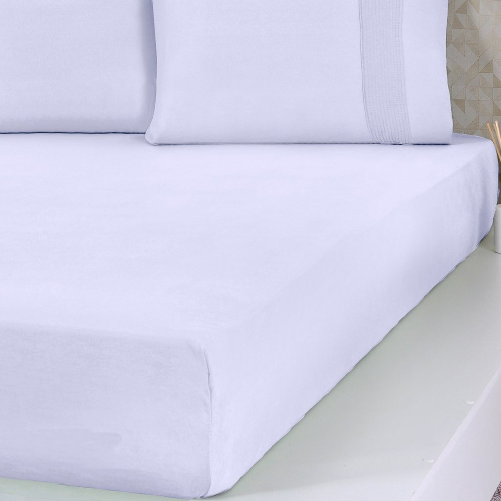 Jogo de Cama Queen Malha 100% Algodão Bella Cama
