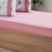 Jogo de Cama Queen Malha 3 Pçs Bella Cama New 158x198cm Rosa
