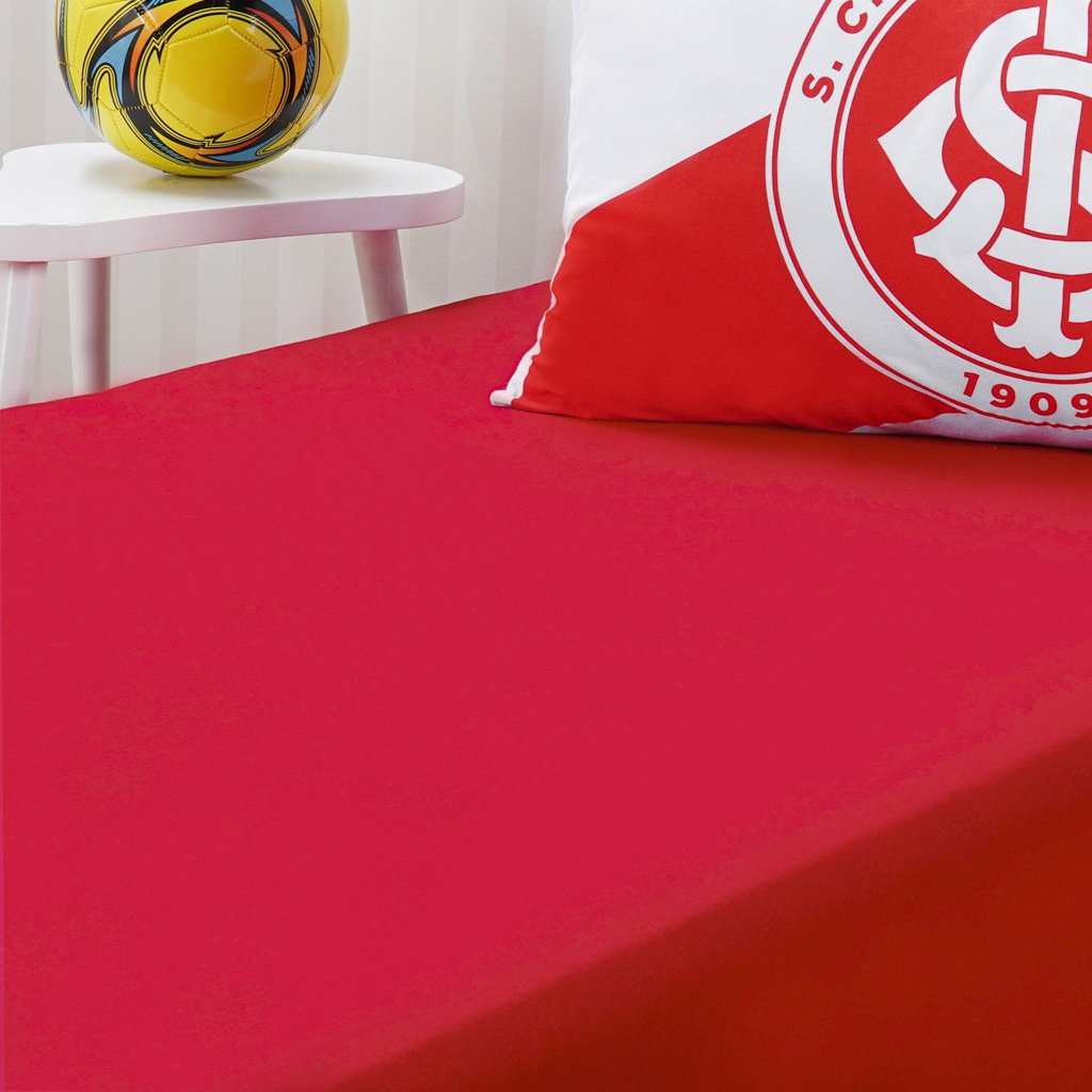 Jogo de Cama Solteiro 2 Pçs Clubes de Futebol Internacional