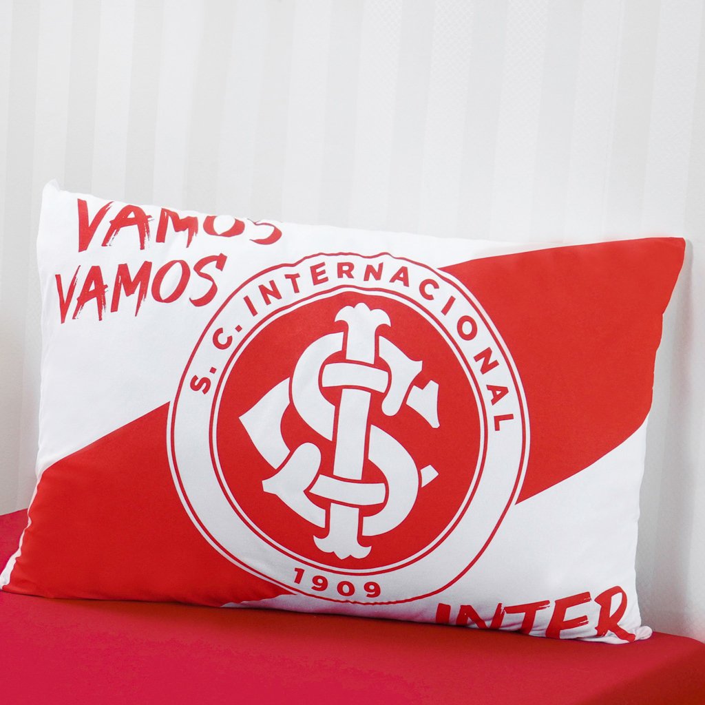 Jogo de Cama Solteiro 2 Pçs Clubes de Futebol Internacional