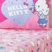 Jogo de Cama Solteiro 2 Pçs Hello Kitty 88x188x30 Flawless