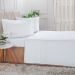 Jogo de Cama Solteiro Hotelaria 3 Pçs 88x188cm Branco